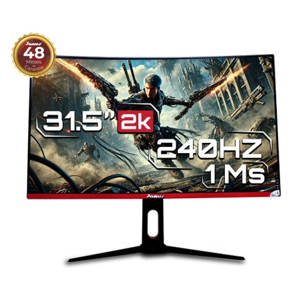 Monitor Janus LED 32" Xtreme Gamer J32240SVAGOHD CURVO