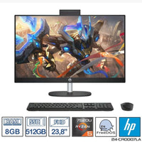 Computador Todo en uno Hp 24CR Ryzen 5 7520U 8 Ram DDr5 512 Ssd 24 Pulgadas Full Hd (x)
