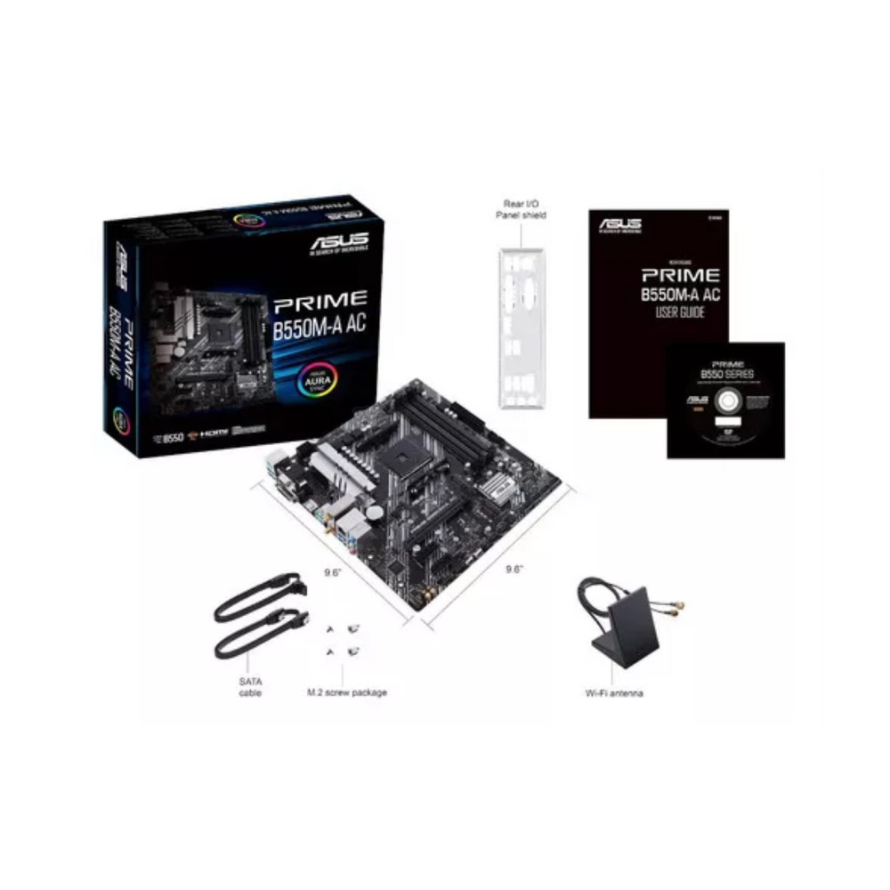Board Asus Prime B550m-A Ac Wifi