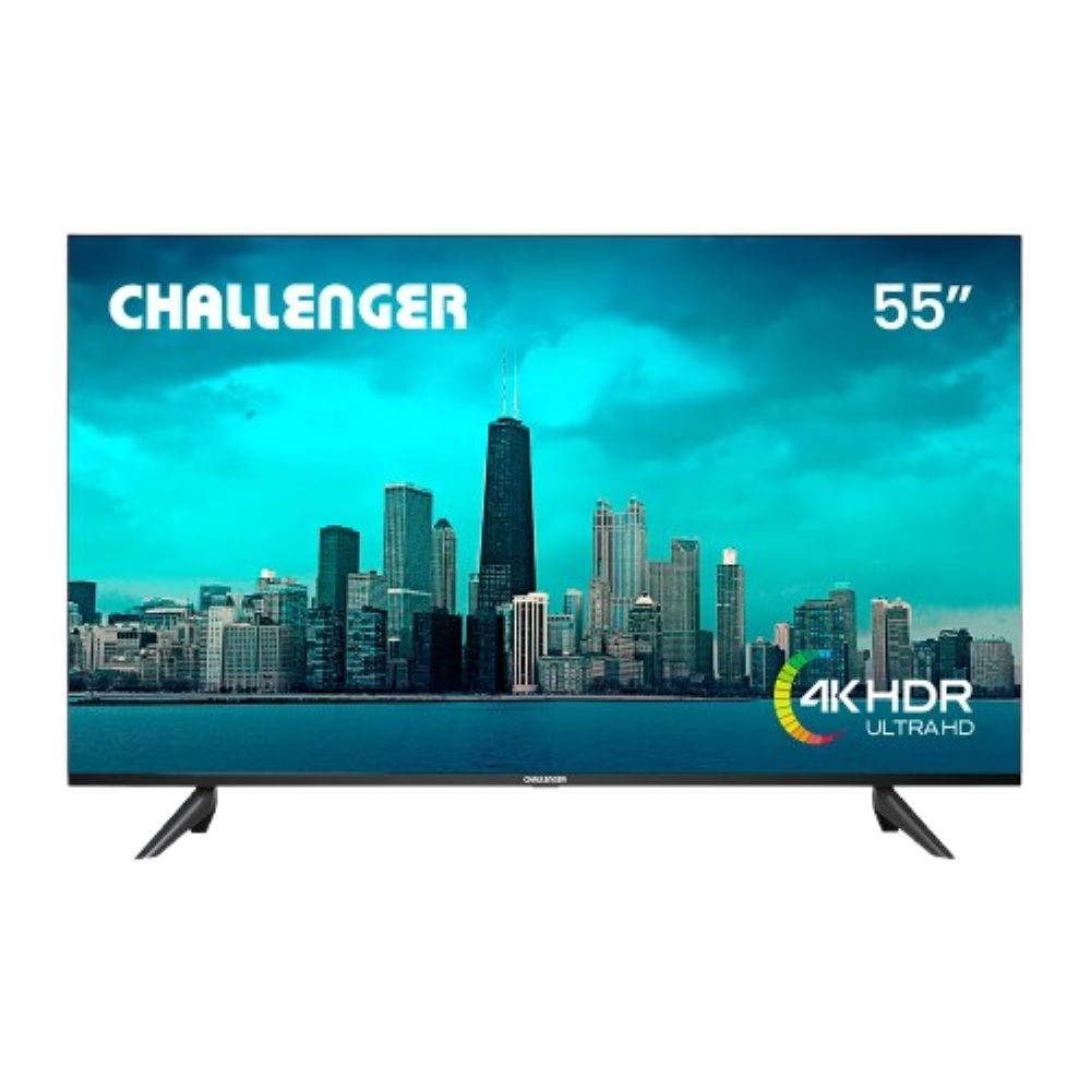Televisor Challenger 55 Pulgadas Google Smart Tv