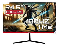 Monitor Janus 24.5 Gamer Plano Full HD 180 Hz 1 Ms 2 Hdmi 1 Display Port