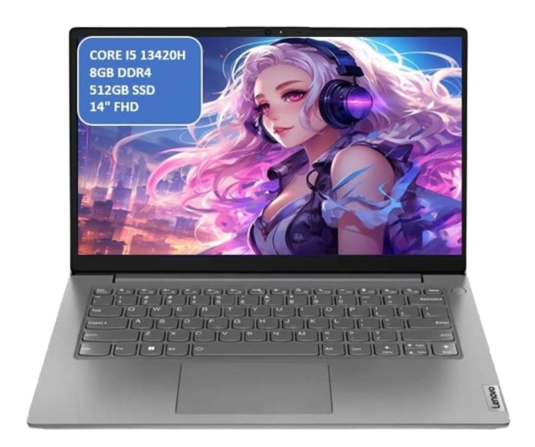 Portátil Lenovo V14 G4 IRU Core i5 13ª Gen 8 GB RAM SSD 512 GB 14” FHD
