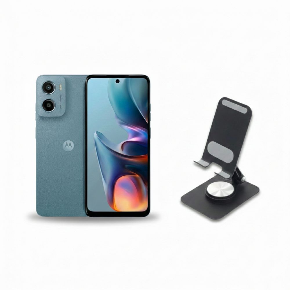 Celular Motorola Moto E15 64Gb 2Gb Android + Soporte 360 Metal Smartphone - B036