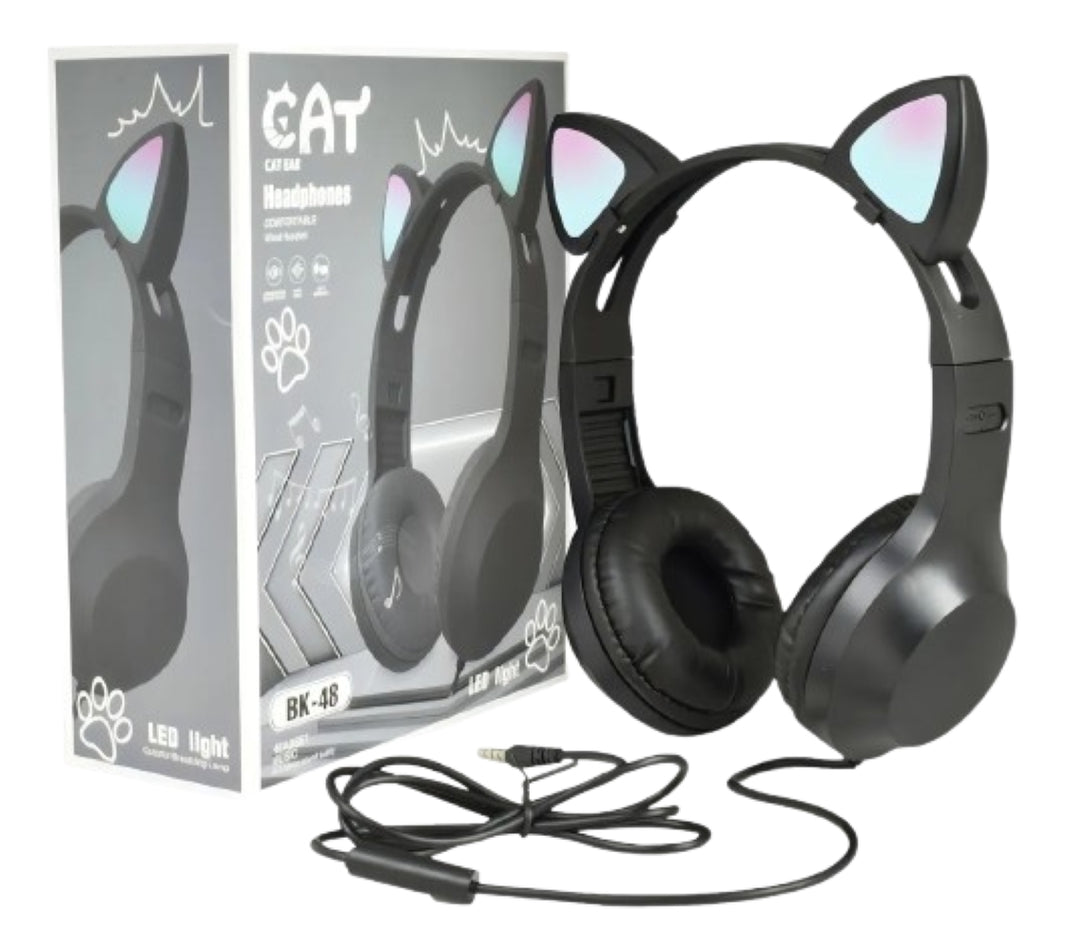 Diadema Cat Ear BK48