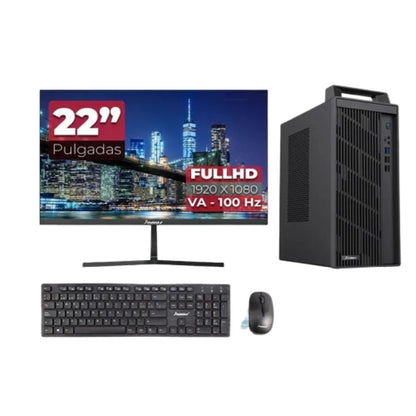 Computador Janus Core i5 12ª gen 8gb 512gb con monitor 22"