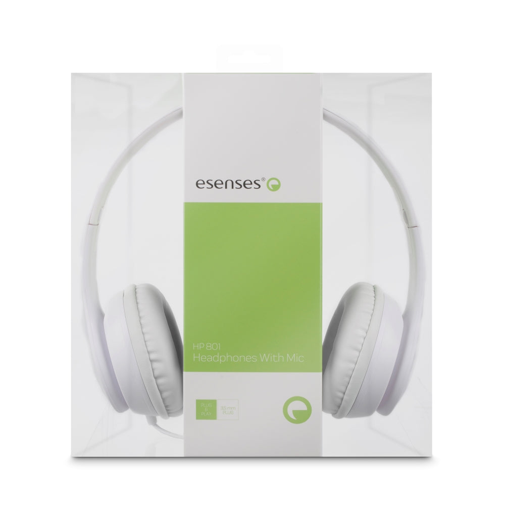 Audífonos diadema con micrófono esenses HP 801