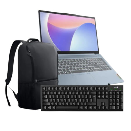 Portatil Lenovo Slim 3 Core i3 N305 8 Ram 512GB + TECLADO + MORRAL