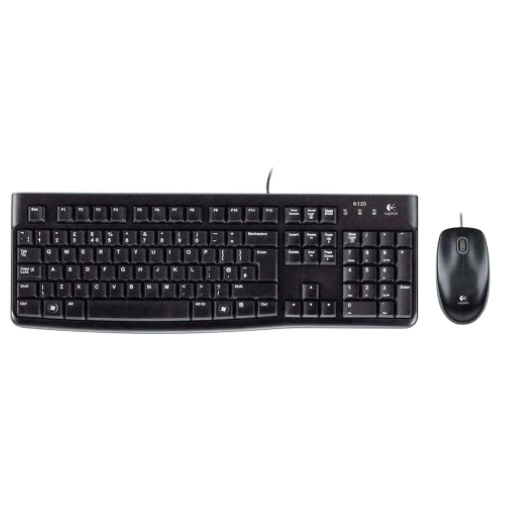 Combo Teclado Alambrico Logitech 120