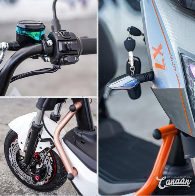 Bicicleta Electrica X7 Gold