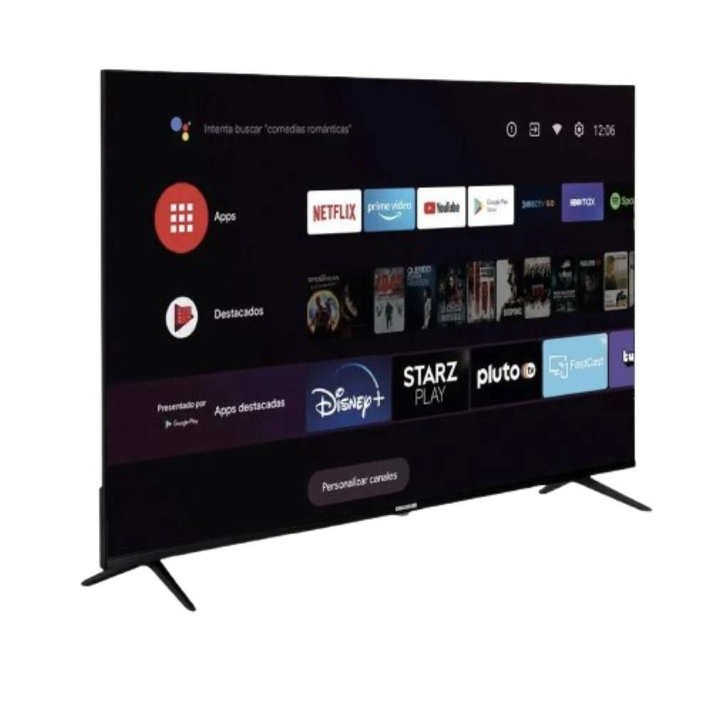 Televisor Challenger 55 Pulgadas Google Smart Tv