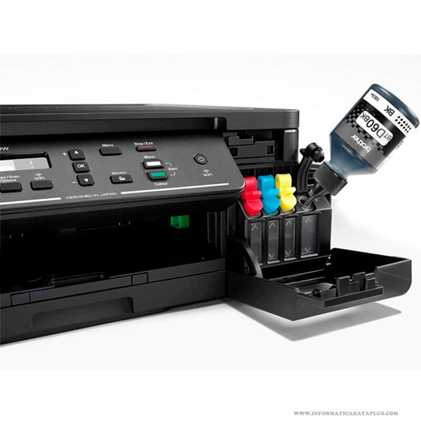 Impresora Brother Multifuncional MFC Duplex Wifi Adf Ethernet Amplia y Redu 2 Bandejas