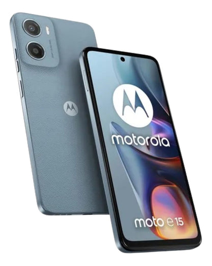 Celular Motorola Moto E15 64Gb 2Gb Android + Soporte 360 Metal Smartphone - B036