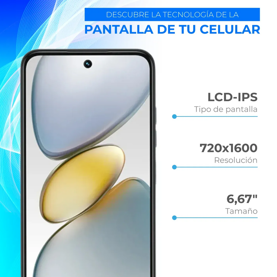Celular SmartPhone Tecno Go 1s 3+3 64 Gb Negro