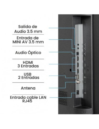 Televisor Challenger 55 Pulgadas Google Smart Tv