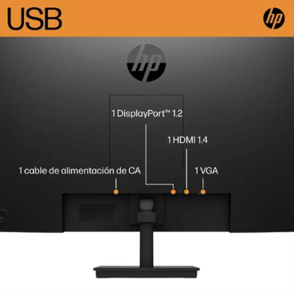 Monitor Hp 27" V27 Full Hd IPS 75 Hz 5 Ms Blanco