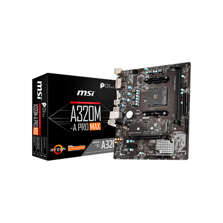 Board Msi Amd A320m-A Pro Max Ddr 4 X 2