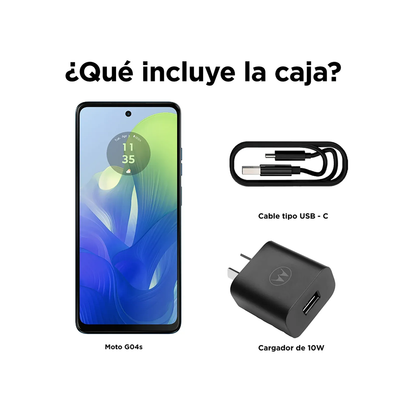 Celular SmartPhone Motorola Moto G04S 256GB 4+4 Ram Azul
